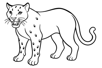 Obraz premium Snow Leopard Emotions Happy, Sad, Funny, Yoga, and Dance Vector Illustrations, Explore a variety of snow leopard emotions in vector illustrations for creative projects