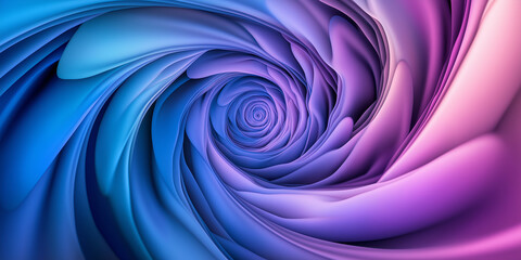 Fototapeta premium Abstract background forming a blue and purple tunnel