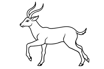 Markhor Animal Vector Illustrations: Happy, Funny, Yoga & Dance Designs, Explore vibrant Markhor animal vector designs with various emotions and activities