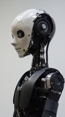 Futuristic Android Robot: A Glimpse into the Future of AI