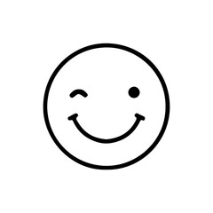 emoji face illustrator icon for social media needs that express your design
