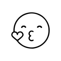 emoji face illustrator icon for social media needs that express your design