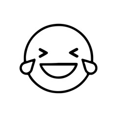 emoji face illustrator icon for social media needs that express your design