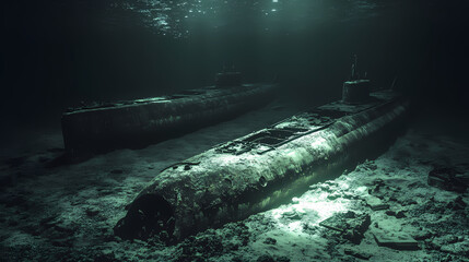 Generative AI, Submarine Ruins: Nuclear Fallout at the Bottom of the Sea
