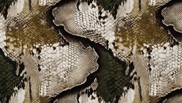 fabric background pattern abstract snake background pattern  - generative ai 