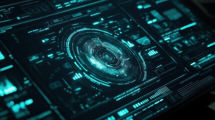 Obraz premium Digital Interface