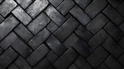 Fototapeta premium Modern Geometric Abstract Design Featuring Bold Monochrome Shapes picture