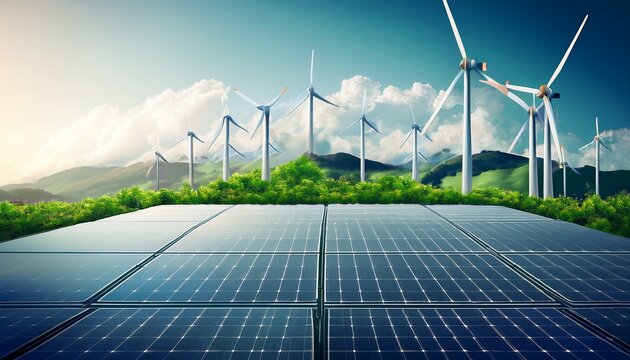 Renewable energy sources are growing.  