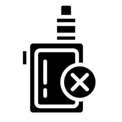 Vaping device icon