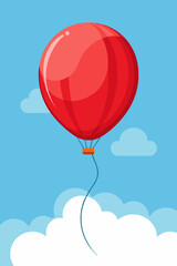 Naklejka premium hot air balloon