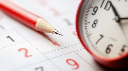 A symbolic representation of a deadline, emphasizing urgency and the passage of time. This image illustrates the concept of timelines, time management, and the pressures of meeting due dates, 