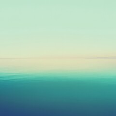 Obraz premium Motivational quote over a gradient background in calming blues and greens, ideal for a refreshing Facebook background.