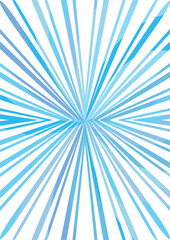 The image of the radius uses blue tones for background
