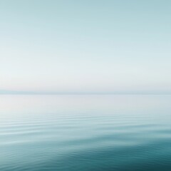 Obraz premium Simple quote design with a light blue gradient background, ideal for a calm and clean Facebook post.