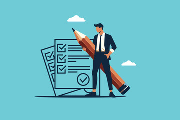 The entrepreneur has successfully completed the task and is ready to carry out the next task