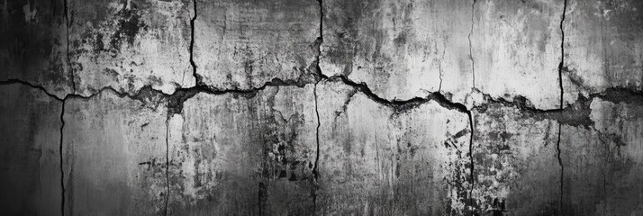 Obraz premium Dry brush texture with broken, uneven lines and a grungy, distressed effect