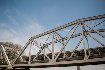 Puente de hierro en Montevideo