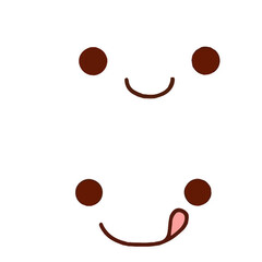 emoji face illustrator icon for social media needs that express your design