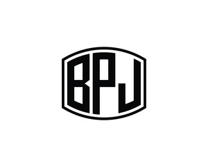 BPJ logo design vector template. BPJ