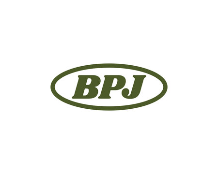 BPJ logo design vector template. BPJ