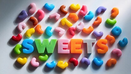 Colorful Candy and Sweets for Kids