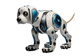 Futuristic Canine-Mimicking Robotic Dog Toy