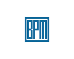 BPM logo design vector template. BPM