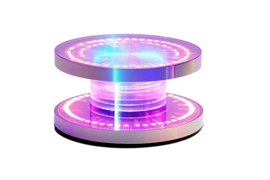 Mid-Air Holographic Time Display