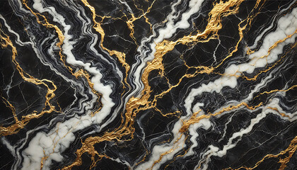 黒い背景の大理石テクスチャパターン壁紙4