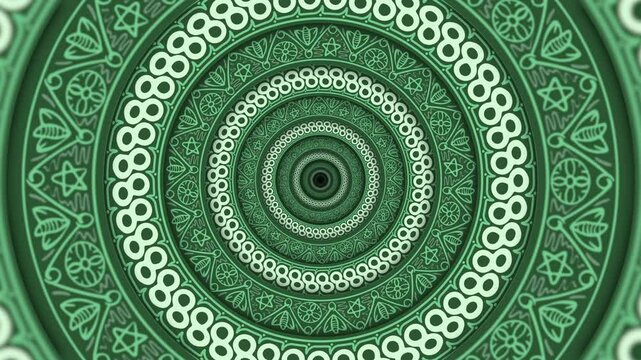 Mandala Flower animation looping for event background