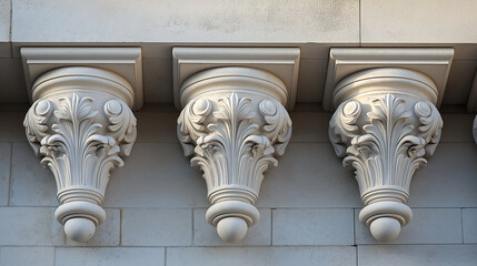 Architectural Elements, close-ups of unique architectural features like columns, arches, and facades, with copy space, World Architecture Day