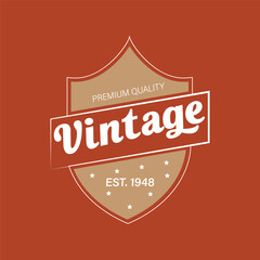 Inspiration vintage retro logo design, vintage logo design , vintage logo design with stylist shape, vintage logo design with stock line