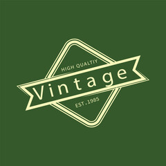 Inspiration vintage retro logo design, vintage logo design, shape stock stylist vintage logo, vintage star logo