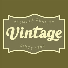 Vintage stylist shape logo design, vintage logo design, vintage brand logo design, vintage stylist shape logo with outline stock