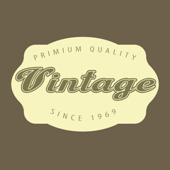 Vintage stylist shape logo design, vintage logo design, vintage brand logo design, vintage stylist shape logo Design