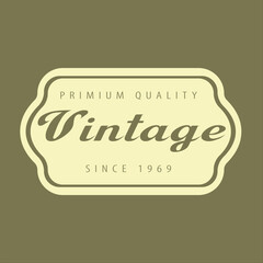 Vintage stylist shape logo design, vintage logo design, vintage brand logo design, vintage stylist shape logo Design