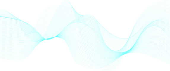 Abstract blue wave background