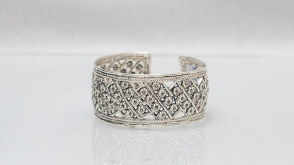 Beautiful handmade silver jewelry made by Hmong Silversmith