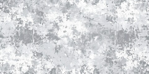 Obraz premium Abstract Gray and White Distressed Texture with Random Blotches and Uneven Texture