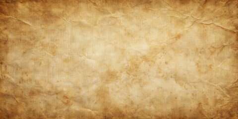 Fototapeta premium A vintage paper texture with delicate creases and soft brown tones, capturing the essence of age and history