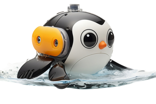 Robotic Toy Replicating a Penguin