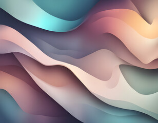 Obraz premium Abstract irregular background with faded colors and solid blend