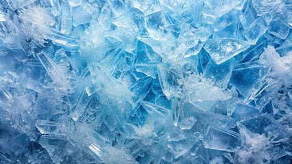 Fototapeta premium blue ice texture background