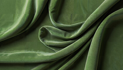 Douceur de velours vert