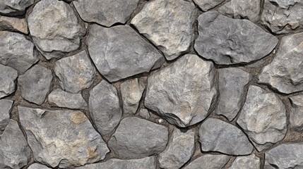 Obraz premium Top-down view of a natural stone floor with earthy tones and irregular shapes, creating a rustic and organic feel.