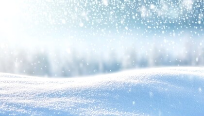 Panoramic Winter Background with Empty Space for Text. Made with Generative AI Technology