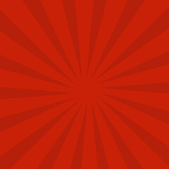 赤いサンバースト背景