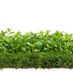 Obraz premium green grass in the garden