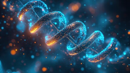 DNA manipulation and sequencing in molecular genetics labs, focused on genome editing for therapeutic applications