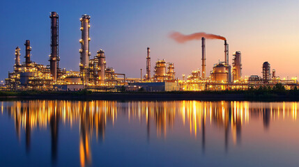 Obraz premium A discussion on ethical sourcing in the chemical industry.